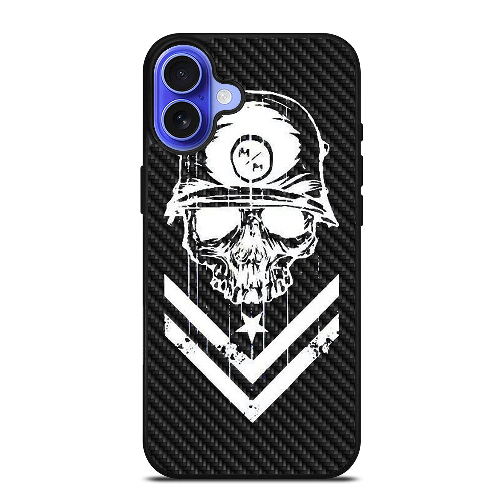 METAL MULISHA CARBON LOGO iPhone 16 Case Cover