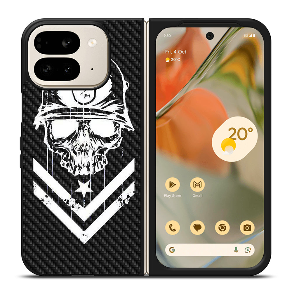 METAL MULISHA CARBON LOGO Google Pixel 9 Pro Fold Case Cover