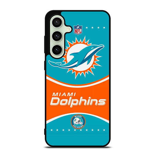 MIAMI DOLPHINS NFL FOOTBALL LOGO 2 Samsung Galaxy S24 FE Case Cover
