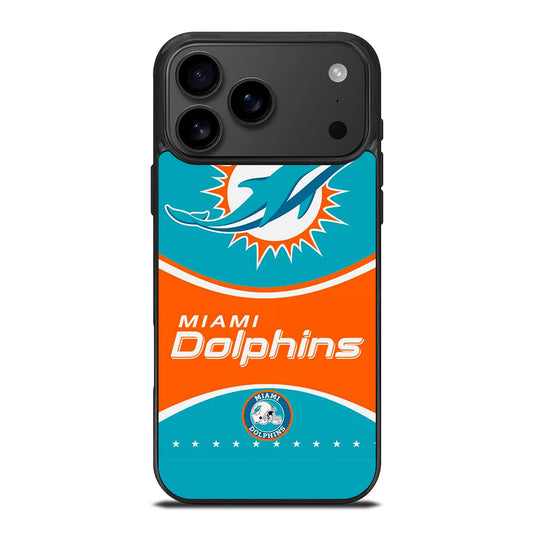 MIAMI DOLPHINS NFL FOOTBALL LOGO 2 iPhone 17 Pro Max Case Cover