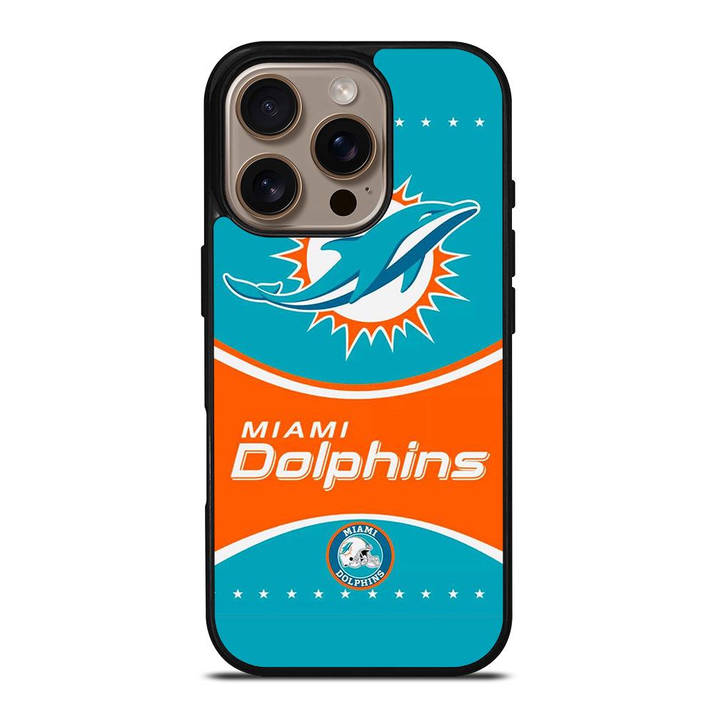 MIAMI DOLPHINS NFL FOOTBALL LOGO 2 iPhone 16 Pro Case Cover