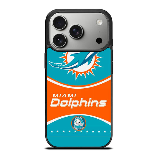 MIAMI DOLPHINS NFL FOOTBALL LOGO 2 iPhone 17 Pro Case Cover