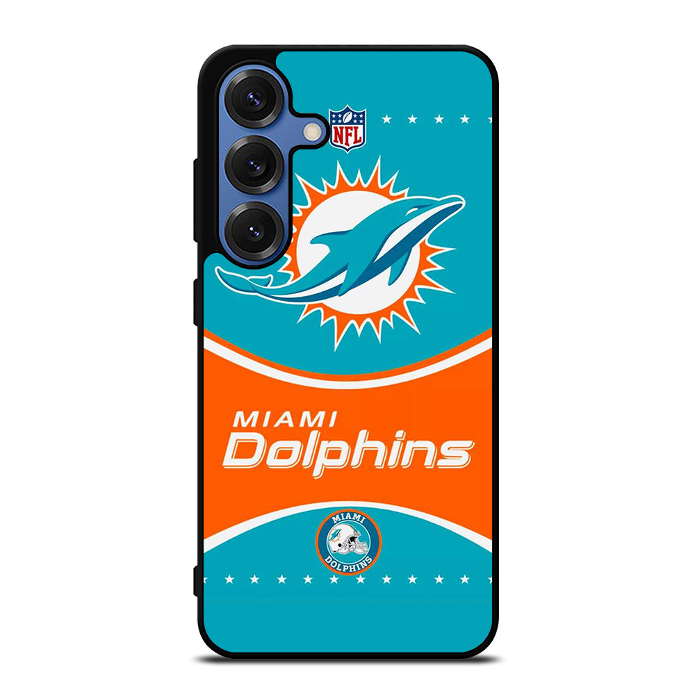 MIAMI DOLPHINS NFL FOOTBALL LOGO 2 Samsung Galaxy S25 Case Cover