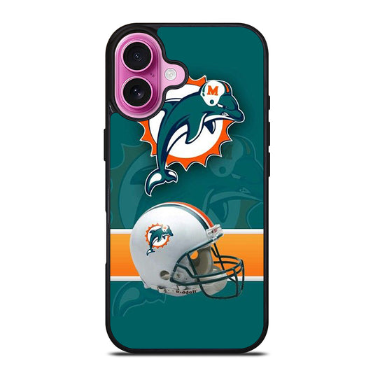 MIAMI DOLPHINS SYMBOL iPhone 16 Plus Case Cover