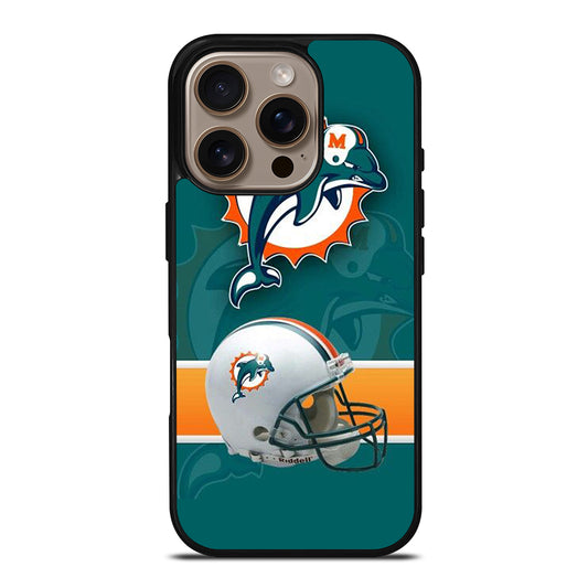 MIAMI DOLPHINS SYMBOL iPhone 16 Pro Case Cover