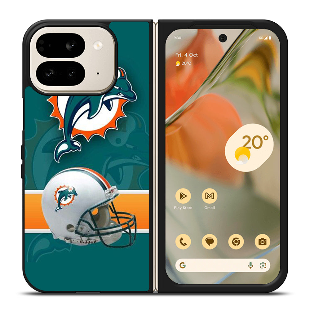MIAMI DOLPHINS SYMBOL Google Pixel 9 Pro Fold Case Cover