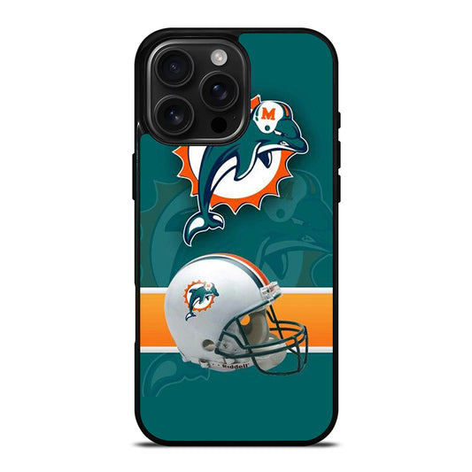 MIAMI DOLPHINS SYMBOL iPhone 16 Pro Max Case Cover