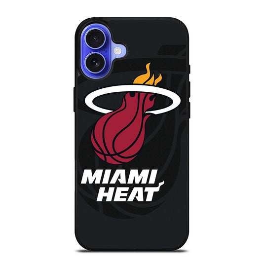 MIAMI HEAT BASKETBALL ICON iPhone 16 Case Cover