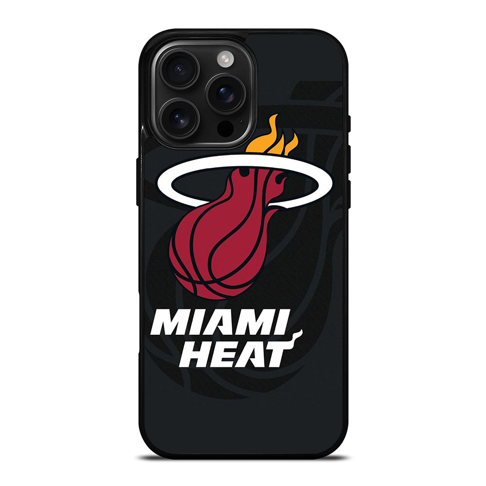 MIAMI HEAT BASKETBALL ICON iPhone 16 Pro Max Case Cover