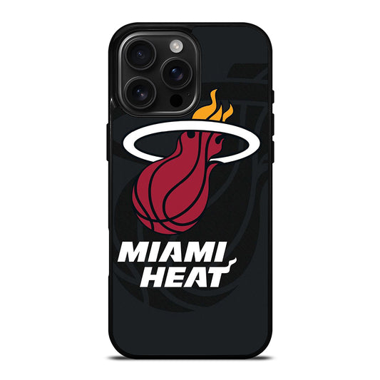 MIAMI HEAT BASKETBALL ICON iPhone 16 Pro Max Case Cover