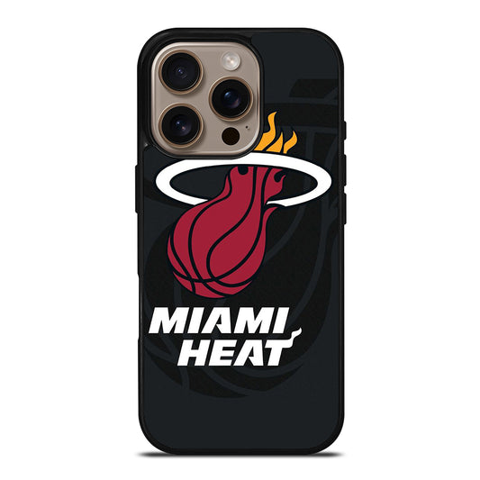 MIAMI HEAT BASKETBALL ICON iPhone 16 Pro Case Cover