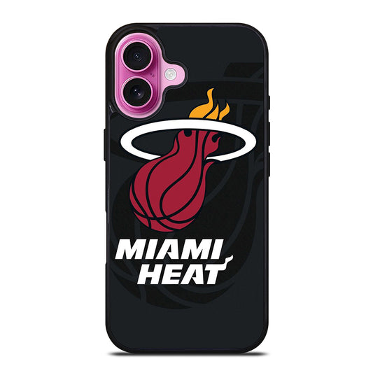MIAMI HEAT BASKETBALL ICON iPhone 16 Plus Case Cover