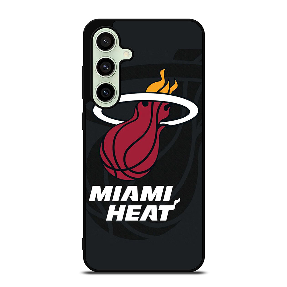 MIAMI HEAT BASKETBALL ICON Samsung Galaxy S24 FE Case Cover