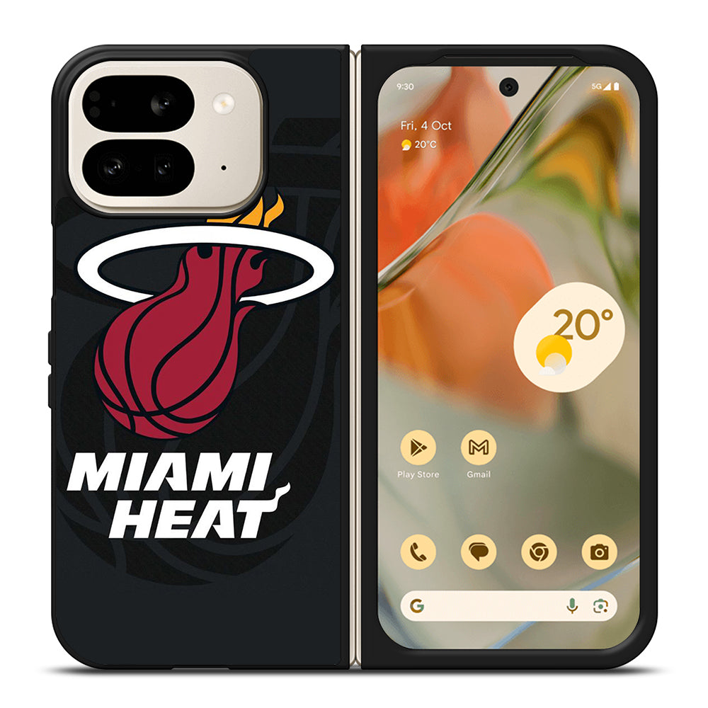 MIAMI HEAT BASKETBALL ICON Google Pixel 9 Pro Fold Case Cover