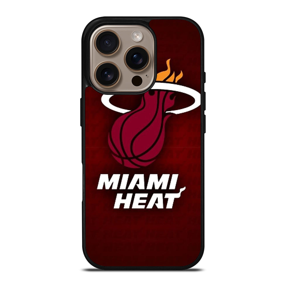 MIAMI HEAT NBA SYMBOL iPhone 16 Pro Case Cover