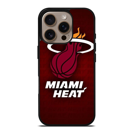 MIAMI HEAT NBA SYMBOL iPhone 16 Pro Case Cover