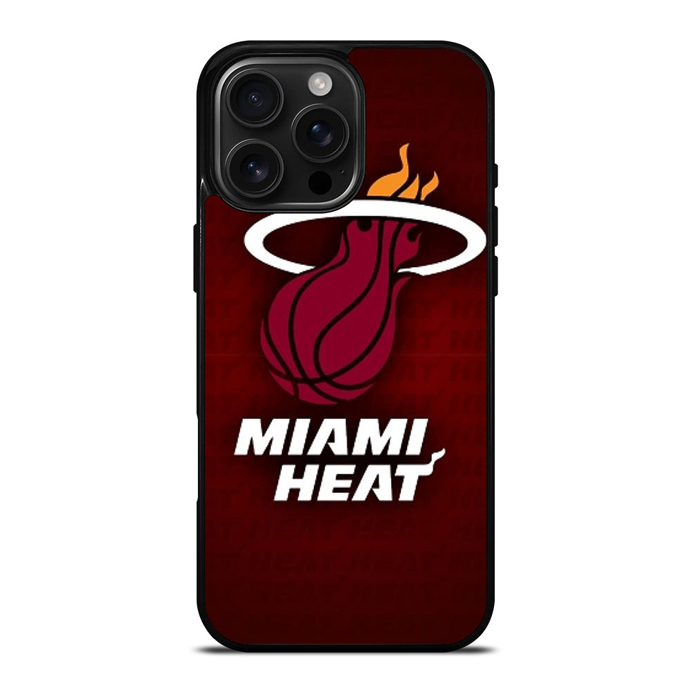 MIAMI HEAT NBA SYMBOL iPhone 16 Pro Max Case Cover