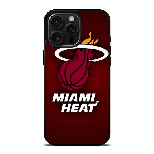 MIAMI HEAT NBA SYMBOL iPhone 16 Pro Max Case Cover