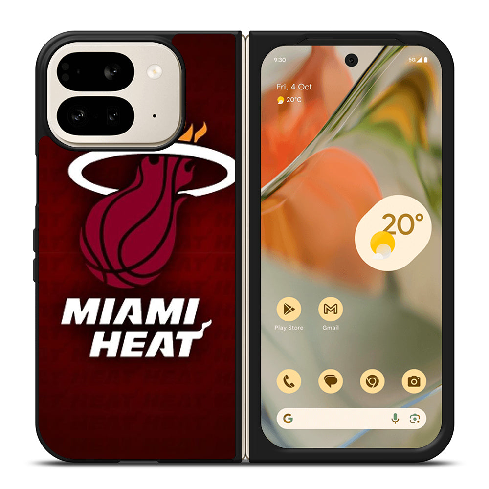 MIAMI HEAT NBA SYMBOL Google Pixel 9 Pro Fold Case Cover