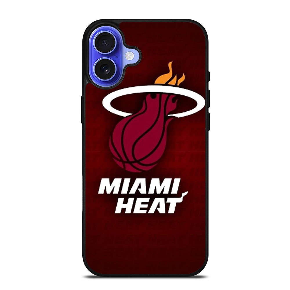MIAMI HEAT NBA SYMBOL iPhone 16 Case Cover