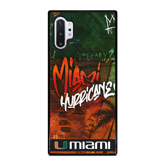 MIAMI HURRICANES Samsung Galaxy Note 10 Plus Case Cover