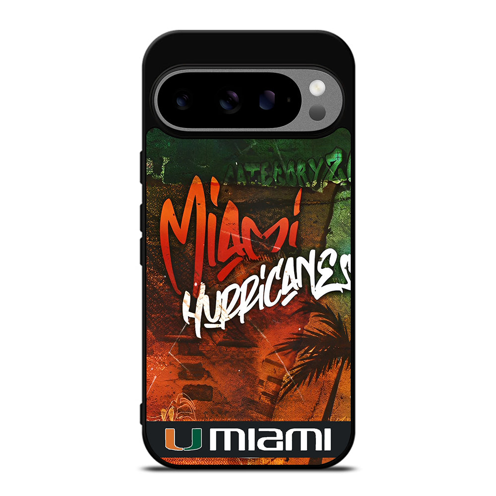 MIAMI HURRICANES Google Pixel 9 Pro XL Case Cover