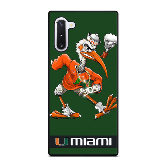 MIAMI HURRICANES MASCOT Samsung Galaxy Note 10 Case Cover
