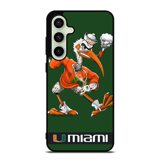 MIAMI HURRICANES MASCOT Samsung Galaxy S24 FE Case Cover