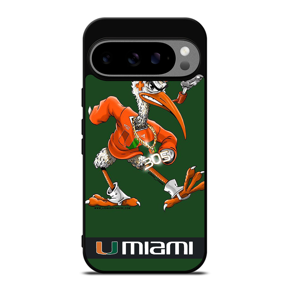 MIAMI HURRICANES MASCOT Google Pixel 9 Pro XL Case Cover
