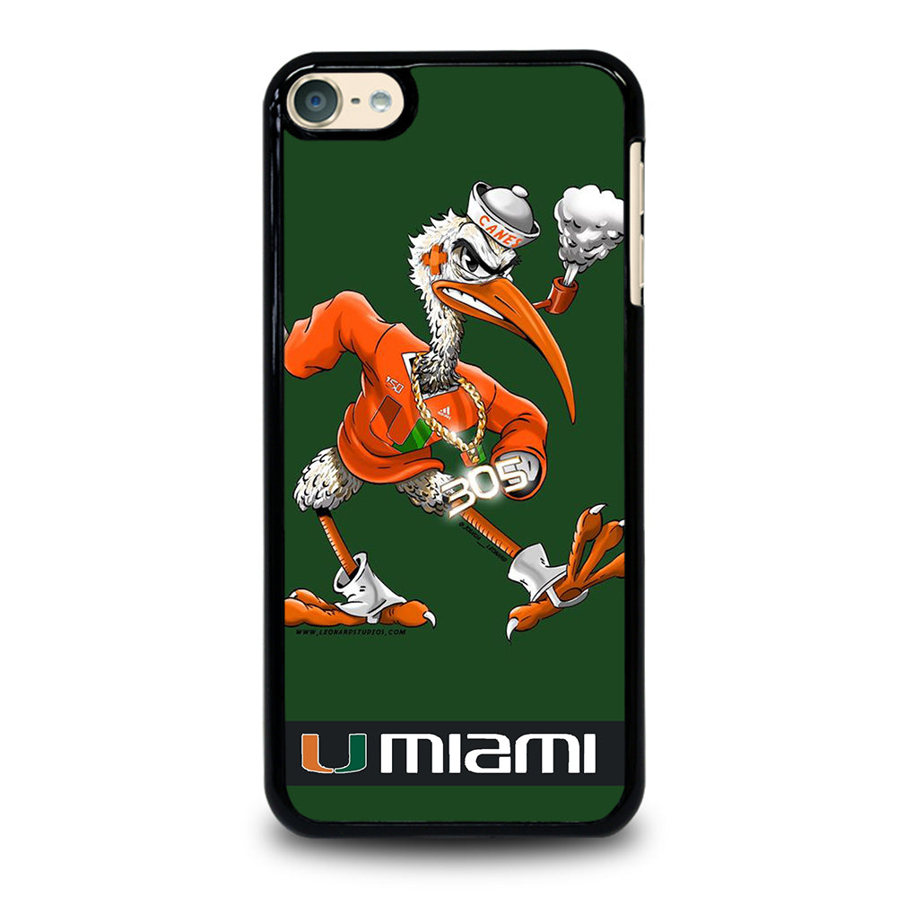 MIAMI HURRICANES MASCOT iPod Touch 6 Case Cover