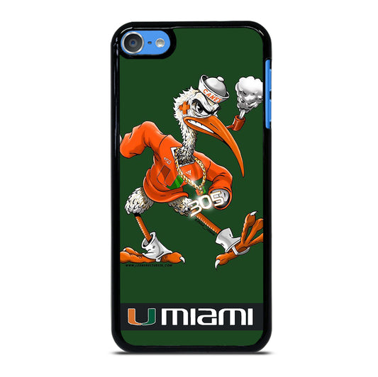 MIAMI HURRICANES MASCOT iPod Touch 7 Case Cover