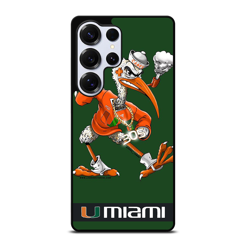 MIAMI HURRICANES MASCOT Samsung Galaxy S25 Ultra Case Cover