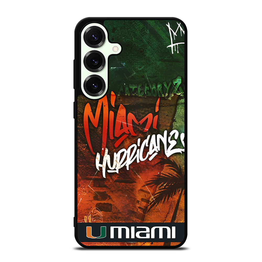 MIAMI HURRICANES Samsung Galaxy S25 Plus Case Cover