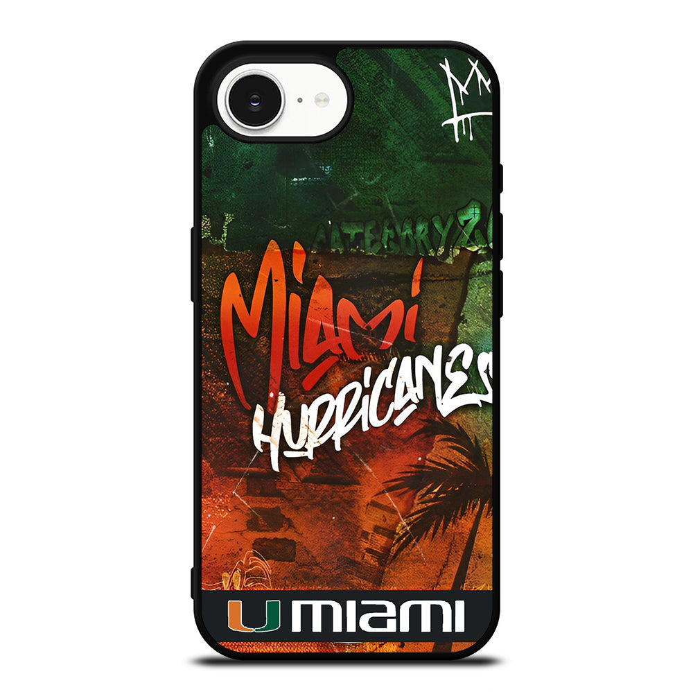 MIAMI HURRICANES iPhone 16e Case Cover