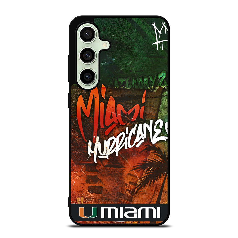 MIAMI HURRICANES Samsung Galaxy S24 FE Case Cover