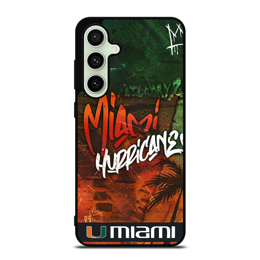 MIAMI HURRICANES Samsung Galaxy S24 FE Case Cover