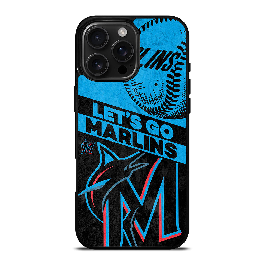 MIAMI MARLINS MLB iPhone 16 Pro Max Case Cover
