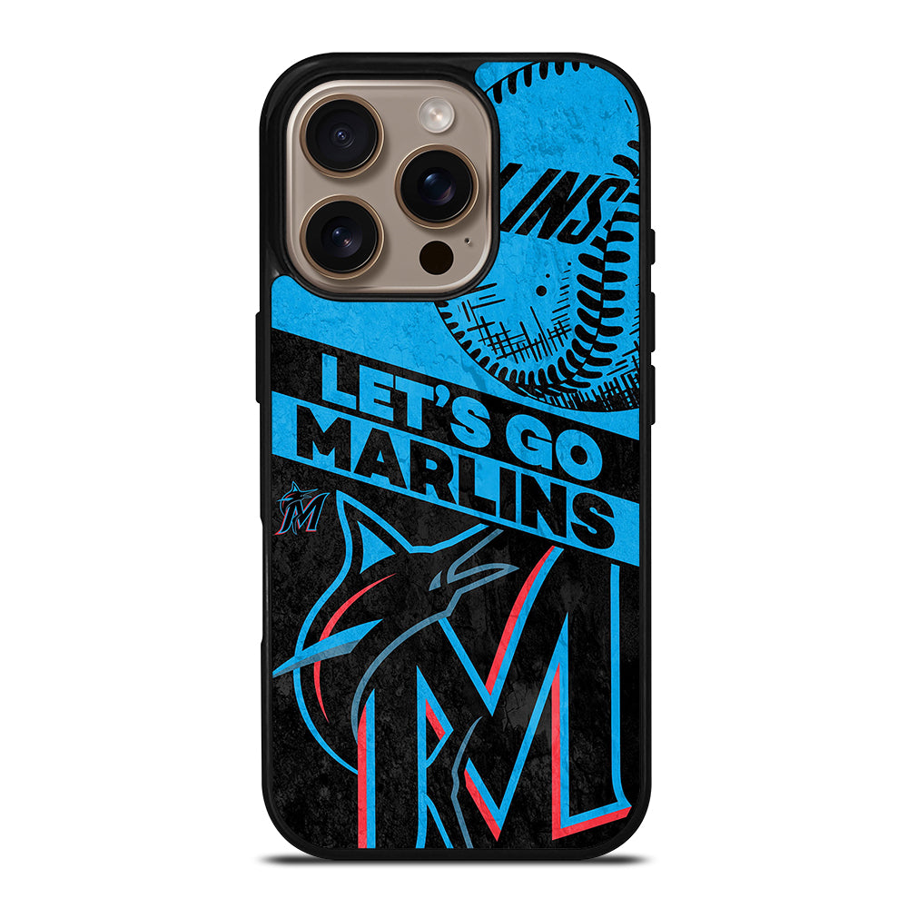 MIAMI MARLINS MLB iPhone 16 Pro Case Cover