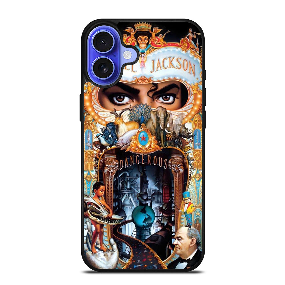 MICHAEL JACKSON ART DANGEROUS iPhone 16 Case Cover