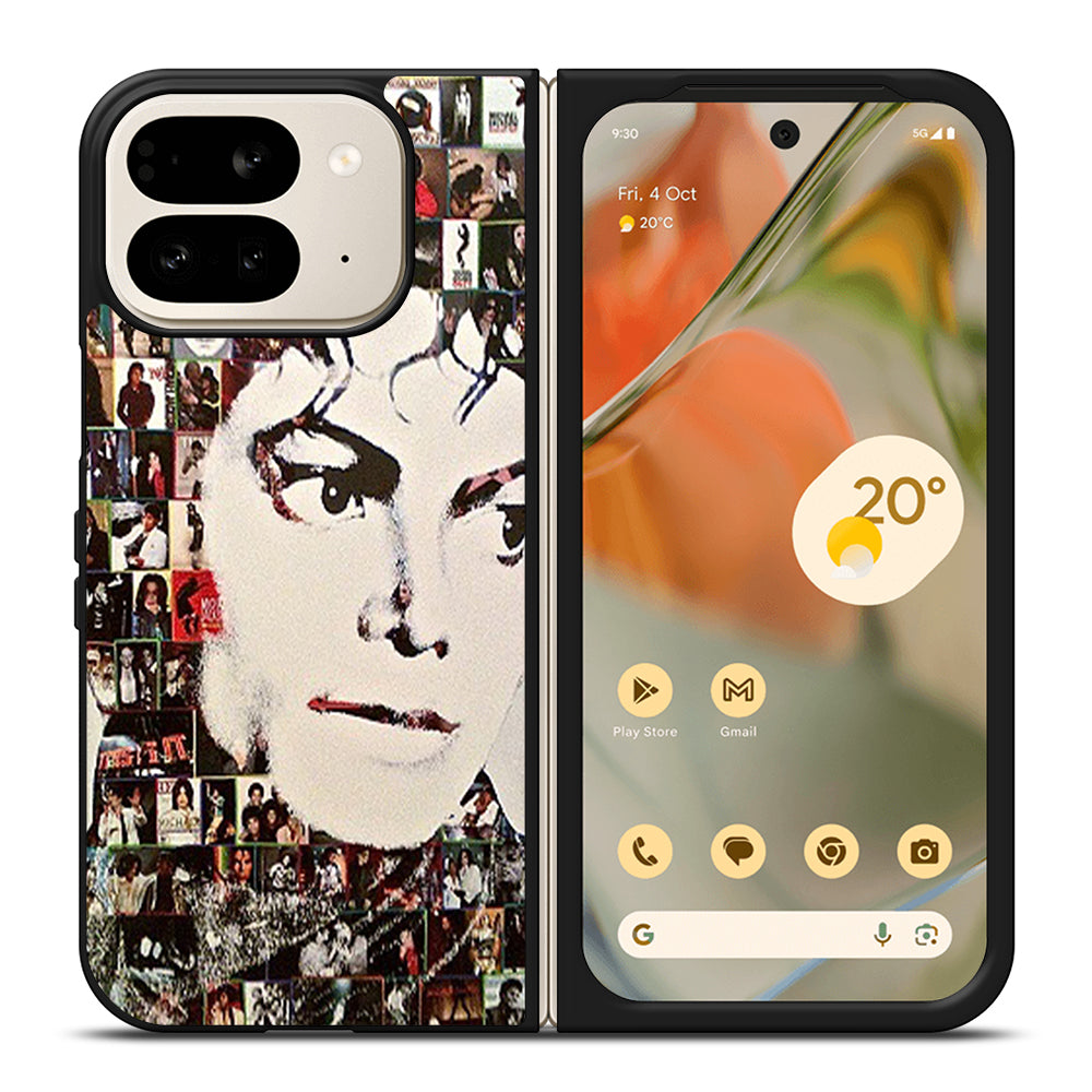 MICHAEL JACKSON COLLAGE ART Google Pixel 9 Pro Fold Case Cover