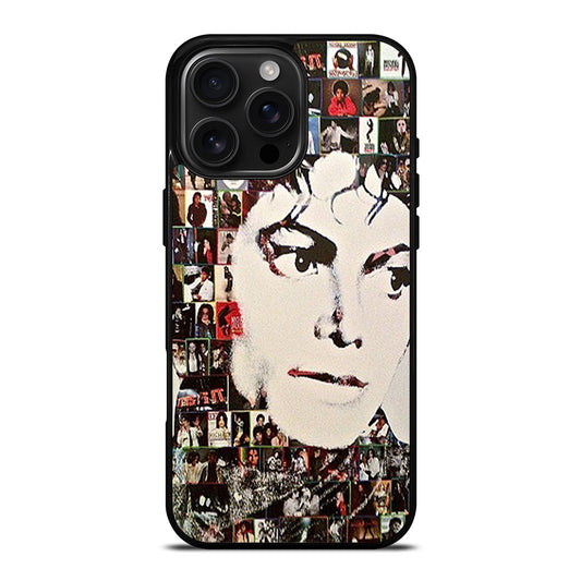 MICHAEL JACKSON COLLAGE ART iPhone 16 Pro Max Case Cover