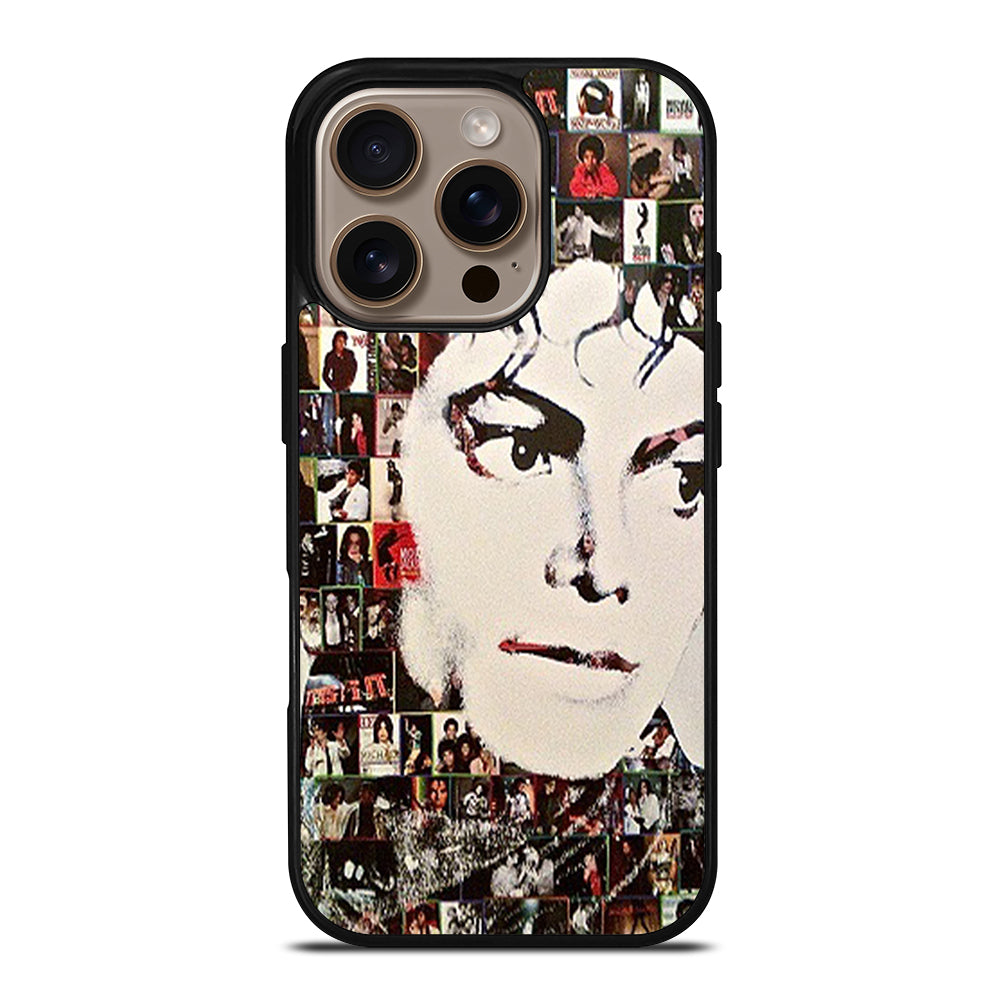 MICHAEL JACKSON COLLAGE ART iPhone 16 Pro Case Cover