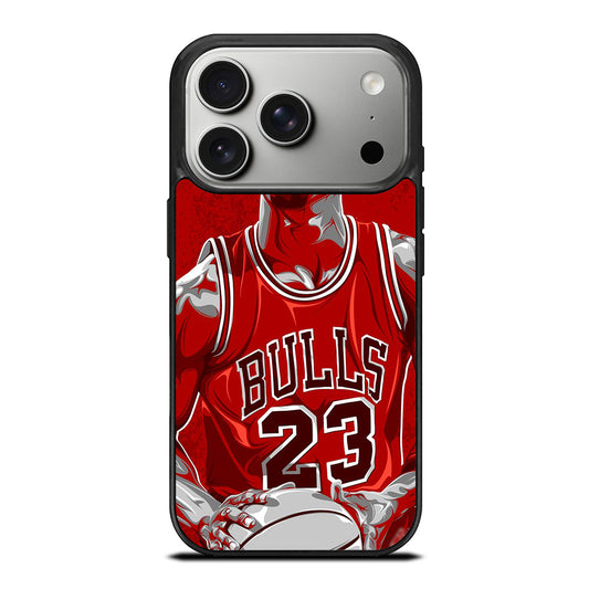 MICHAEL JORDAN ART NBA iPhone 17 Pro Case Cover