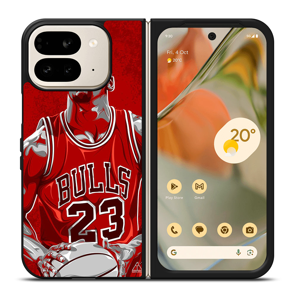 MICHAEL JORDAN ART NBA Google Pixel 9 Pro Fold Case Cover
