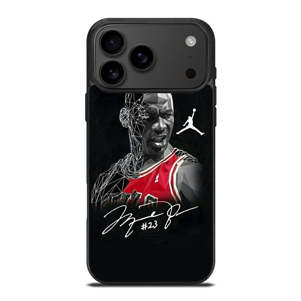MICHAEL JORDAN ART SIGNATURE iPhone 17 Pro Max Case Cover