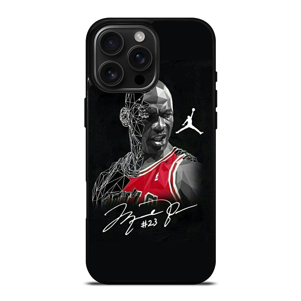 MICHAEL JORDAN ART SIGNATURE iPhone 16 Pro Max Case Cover
