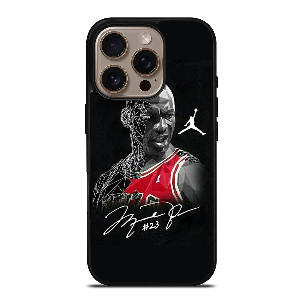 MICHAEL JORDAN ART SIGNATURE iPhone 16 Pro Case Cover