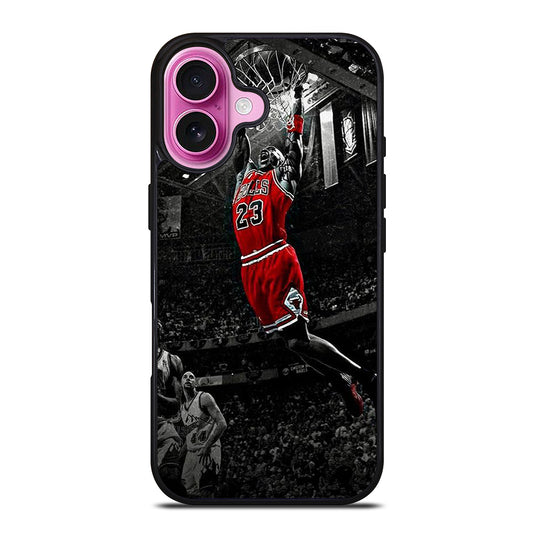 MICHAEL JORDAN SLAM DUNK iPhone 16 Plus Case Cover