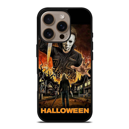 MICHAEL MYERS HALLOWEEN ART iPhone 16 Pro Case Cover