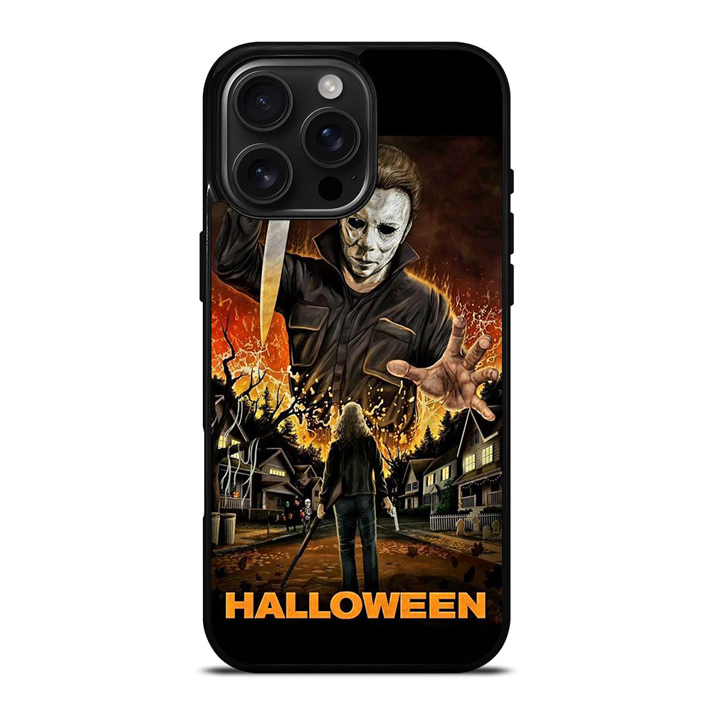 MICHAEL MYERS HALLOWEEN ART iPhone 16 Pro Max Case Cover